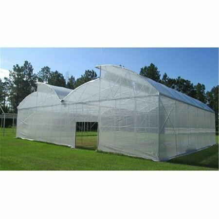 CERRAR White Tropical Weather Shade Clothes with Grommets - 50 PercentageShade Protection- 6 x 6 ft. CE3192923